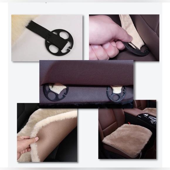 BNWT 2- soft, plush car seat covers - Picture 9 of 11